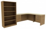 Desk with Bookcase