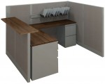 Receptionist Cubicle - EXP Panel System