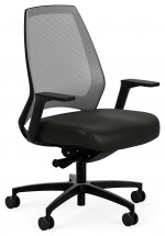 Mesh Back Conference Chair with Arms