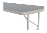 Adjustable Height Folding Table