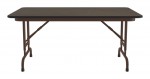 Folding Table with Adjustable Legs