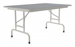 Folding Table with Adjustable Legs