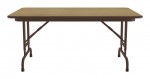 Folding Table with Adjustable Legs