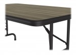 Folding Table with Adjustable Legs