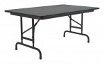 Folding Table with Adjustable Legs