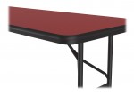 Adjustable Height Folding Table