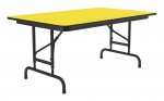 Folding Table with Adjustable Legs