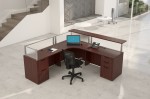 L Shaped Reception Desk