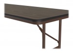 Adjustable Height Folding Table