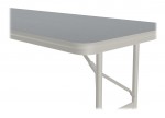 Adjustable Height Folding Table