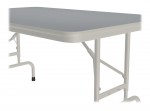 Height Adjustable Folding Table