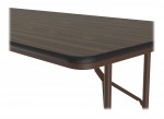 Folding Table with Adjustable Height Legs