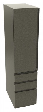 Vertical Storage Cabinet with Drawers