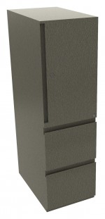 Vertical Storage Cabinet with Drawers