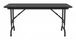 Adjustable Height Folding Table