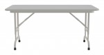 Adjustable Height Folding Table