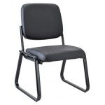 Sled Base Guest Chair without Arms