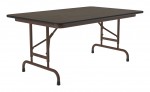 Folding Table with Adjustable Legs