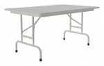 Folding Table with Adjustable Legs