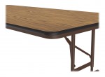 Folding Table with Adjustable Height Legs