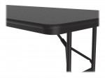 Folding Table with Adjustable Height Legs