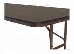 Height Adjustable Folding Table