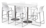 Rectangular Standing Height Conference Table