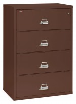 4 Drawer Lateral Fireproof File Cabinet - 38 Wide