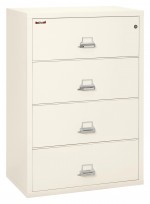 4 Drawer Lateral Fireproof File Cabinet - 38
