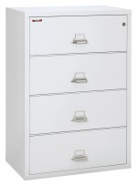 4 Drawer Lateral Fireproof File Cabinet - 38