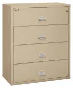 4 Drawer Lateral Fireproof File Cabinet - 45