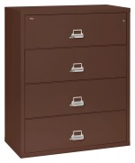 4 Drawer Lateral Fireproof File Cabinet - 45