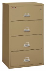 4 Drawer Lateral Fireproof File Cabinet - 32