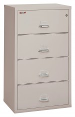 4 Drawer Lateral Fireproof File Cabinet - 32