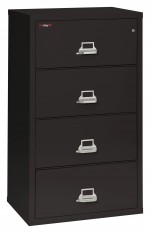 4 Drawer Lateral Fireproof File Cabinet - 32