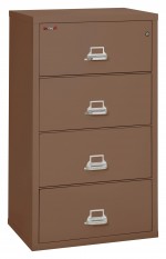 4 Drawer Lateral Fireproof File Cabinet - 32 Wide