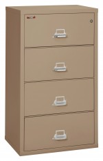 4 Drawer Lateral Fireproof File Cabinet - 32