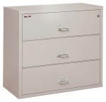 3 Drawer Lateral Fireproof File Cabinet - 45