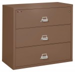 3 Drawer Lateral Fireproof File Cabinet - 45 Wide