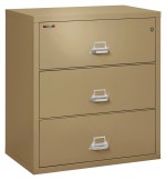 3 Drawer Lateral Fireproof File Cabinet - 38