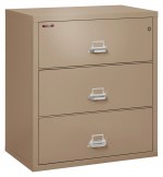 3 Drawer Lateral Fireproof File Cabinet - 38