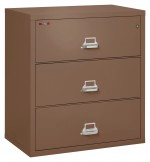 3 Drawer Lateral Fireproof File Cabinet - 38 Wide