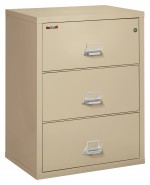 3 Drawer Lateral Fireproof File Cabinet - 32