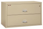 2 Drawer Lateral Fireproof File Cabinet - 45