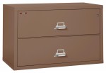 2 Drawer Lateral Fireproof File Cabinet - 45