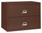 2 Drawer Lateral Fireproof File Cabinet - 38