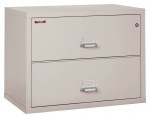 2 Drawer Lateral Fireproof File Cabinet - 38