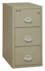 3 Drawer Vertical Fireproof File Cabinet - 18