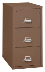 3 Drawer Vertical Fireproof File Cabinet - 32 Wide
