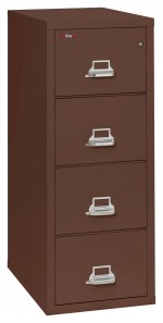 4 Drawer Vertical Fireproof File Cabinet - 21